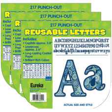 Eureka Reusable Punch Out Deco Letters