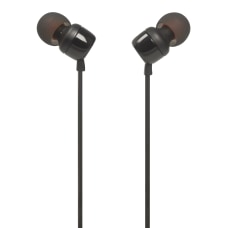 JBL Wired Earbud Headphones JBLT110BLK