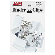 JAM Paper Designer Binder Clips Large