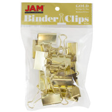 JAM Paper Designer Binder Clips Medium