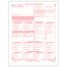 ComplyRight W 2C Tax Forms Federal