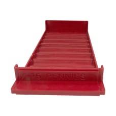 Control Group Coin Trays Pennies Red