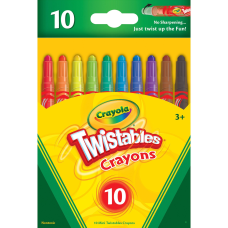 Crayola Mini Twistables Crayons Clear Assorted