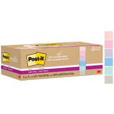 Post it Super Sticky Recycled Notes