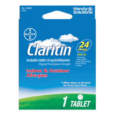 Claritin Allergy Relief Medicine Single Dose