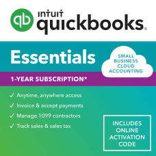QuickBooks Online Essentials 2023 1 Year