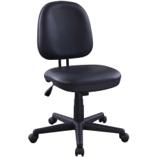 Lorell Vinyl Task Chair Vinyl Seat