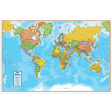 Waypoint Geographic Blue Ocean Laminated Wall