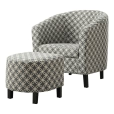 Monarch Specialties Abba Accent Chair With