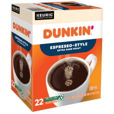 Dunkin Donuts Single Serve Coffee K