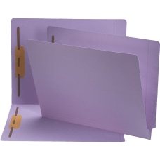 Smead End Tab Color Fastener Folders