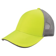 Ergodyne 8933 HiVis Snapback Hat Lime