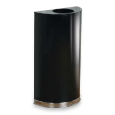 United Receptacle 30percent Recycled Half Round