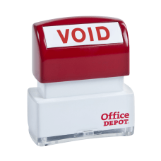 Office Depot Brand Pre Inked Message