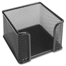 Lorell Mesh Memo Holder Black