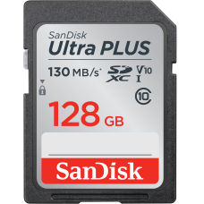 SanDisk Ultra PLUS SD Card 128GB