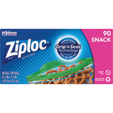 Ziploc Seal Top Snack Bags 6