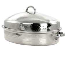 Gibson Home Radiance Stainless Steel Oval