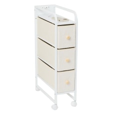 Dormify Reese Narrow 3 Drawer Cart