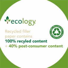 Ecology Recycled Filler Paper Letter 500