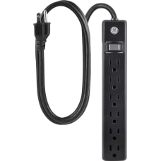 GE 6 Outlet Power Strip 6