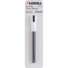 Lorell Magnetic Dry EraseChalkboard Marker White
