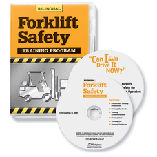 ComplyRight Forklift DVDCD ROM Bilingual Training