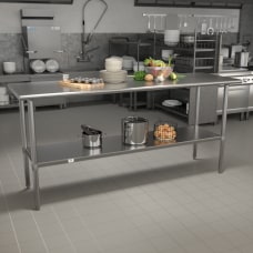 Flash Furniture Stainless Steel Prep And