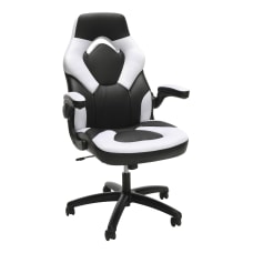 OFM Essentials Racing Style Bonded Leather