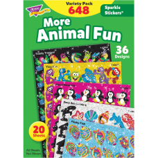 Trend Animal Fun Stickers Variety Pack