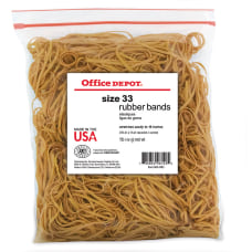 x 1/4in 2464408 Office Depot Rubber Bands 64 3 1/2in Bag 1 Lb 
