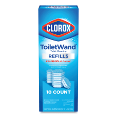 Clorox Disinfecting ToiletWand Refill Heads 10