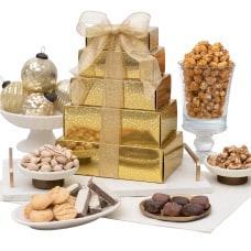 Gourmet Gift Baskets Holiday Tower Gift