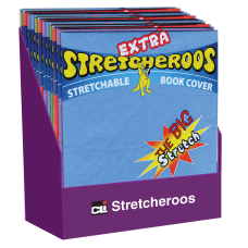Charles Leonard Extra Stretcheroos Bookcovers Assorted