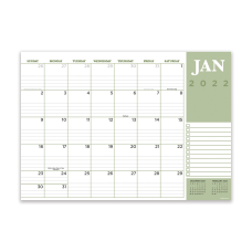TF Publishing Medium Monthly Desk Calendar