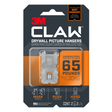 3M CLAW Drywall Picture Hangers 65