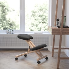 Flash Furniture Wood Mobile Ergonomic Kneeling