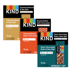KIND Bars Variety Pack Dark Chocolate