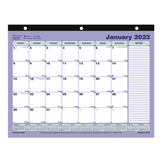 Brownline Monthly Desk Pad Calendar 11