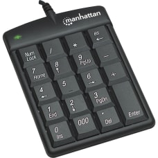 Manhattan USB Numeric Keypad with 18