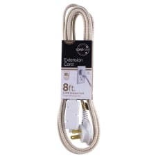 Cordinate Braided 3 Outlet Extension Cord