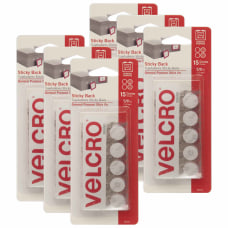 VELCRO Brand STICKY BACK Fasteners Round