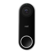 Google Nest Hello Doorbell Video BlackWhite