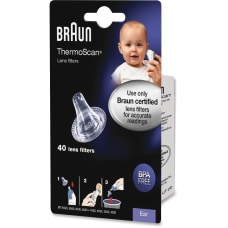 Braun Ear Thermometer Lens Filters Box