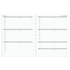 2024 TUL Discbound Weekly Planner Refill