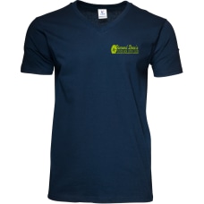 Mens Cotton V neck T shirt