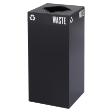 Safco Recycling Receptacle 31 Gallon Black