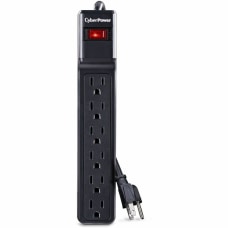 CyberPower CSB604 Essential 6 Outlet Surge