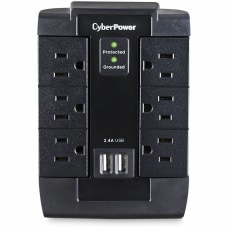 CyberPower CSP600WSU Professional 6 Outlet Surge