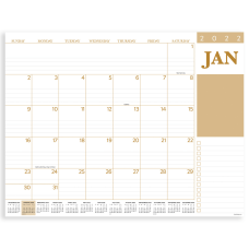 TF Publishing Large Monthly Desk Calendar